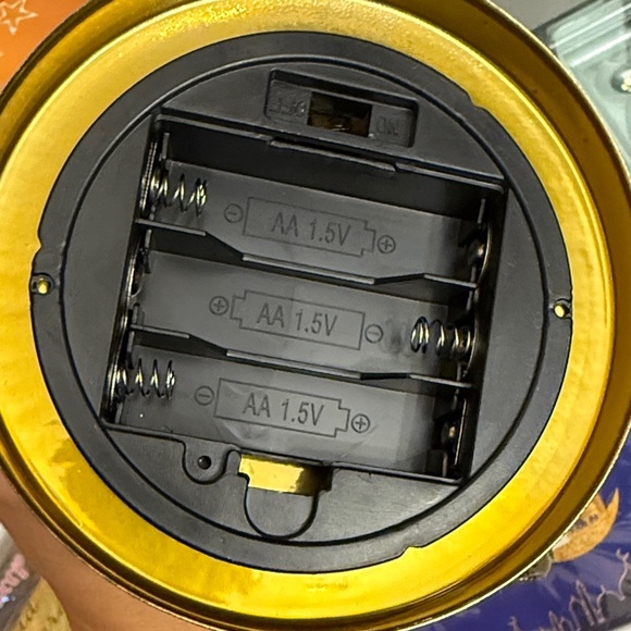 Ramadan Eid Decorations Set Crescent Moon Lamp with Star LED Lights Cards Banner - Picture 9 of 12